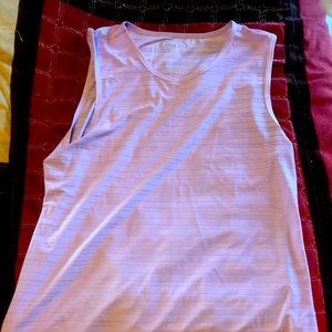 ZYIA active lilac luxe muscle tank. Never worn